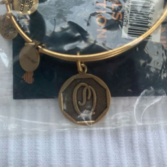 Alex and Ani | Q Initial Charm Bracelet - Picture 3 of 5
